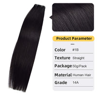 Second Generation Hand-knitted Hair Weft White Hair Extension Braid Real Hair