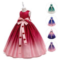 Catwalk Birthday Foreign Style Cross-border Dress Children's Long Skirt