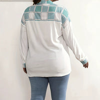 Temperament Wild Stitching Lapel Pocket Coat