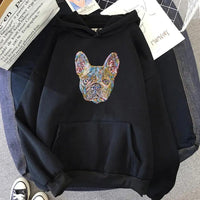 Drop-shoulder Sleeve Casual Sports Hoodie Sweater
