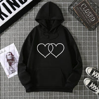 Mens Casual Hooded Sweatshirt Top