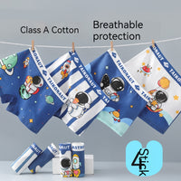 Boys' Cotton Printing Boxer Shorts