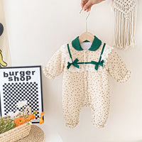 Baby One-piece Winter Cotton Dress Romper