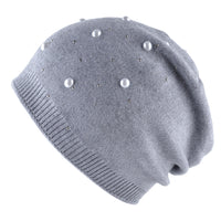 Warm Hot Drill Ladies Rabbit Fur Knitted Hat