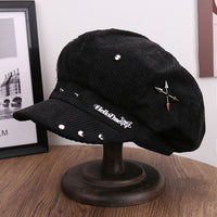 Warm Comfortable Sun Hat Leopard Print Five-pointed Star