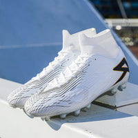 Turf Soccer Shoes Men's High-top Plus Size Football Shoes