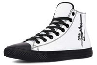 Printed Couple High-top Canvas Shoes