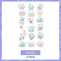 Waterproof And Durable Colorized Butterfly Tattoo Sticker