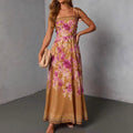 Printed Sexy Fashionable Strap Dress For Women