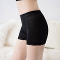 Women's Lace Solid Color Bottoming Shorts