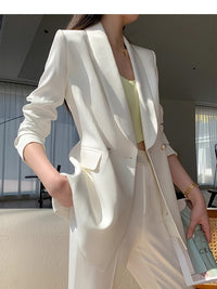 Spring And Autumn New Two-piece Suit Temperament Commute Leisure
