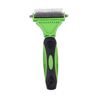 Stainless steel double-sided  knot comb