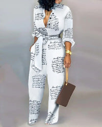 Women's Fashion Loose Large Jumpsuit