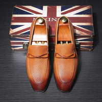Big Yards Business Leisure Men Leather Shoes