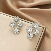 Premium Fashion Irregular Earrings, High-End Unique Niche Design, Stainless Steel Earrings Jewelry For Women