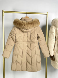 Winter Down Cotton Jacket Women's Mid-length