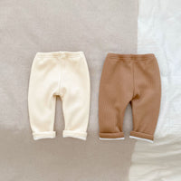 Comfortable Cute Bear Three-dimensional Embroidered Leisure Warm-keeping Pants