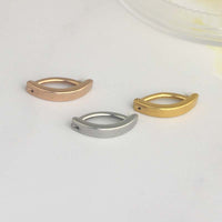 Hot-selling New Products Glossy And Simple Personalized Twist Female Belly Ring Puncture