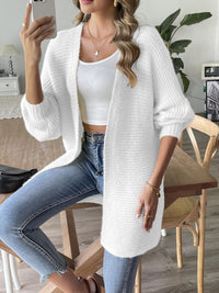 Womens AutumnWinter Casual Faux Mink Sweater Coat