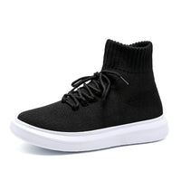 Fly-knit Socks Shoes Stretch Casual Shoes Breathable