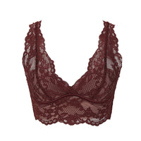 Womens French-style Backless Sexy Wireless Camisole Lingerie
