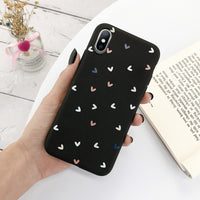 Love Frosted Soft Shell Phone Case