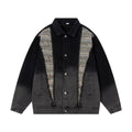 Zipper Stitching Wash Denim Jacket Coat
