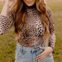 European And American Fashion & Trend Leopard Print Jumpsuit Top For Women