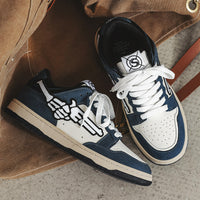Niche Men's Breathable Thick-soled Sneakers
