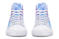 Printed Couple High-top Canvas Shoes