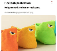Ear-loop Mesh Breathable Sweat-wicking Low-top Youth Trendy Basketball Socks