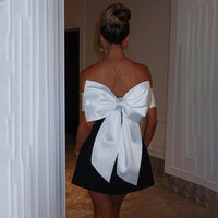 Women's Halter-neck Zippered Backless Dress