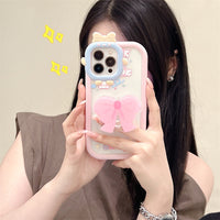 Graffiti Rabbit Fall-proof Mobile Phone Shell