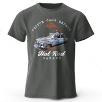 Car Club Patch Print Unisex T-shirt