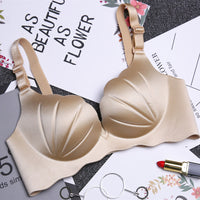 Women's Fashion Casual No Steel Ring Shells Gathered Bras