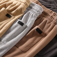 Men's Fashionable And Comfortable Straight Loose-fitting Five-piece Pants