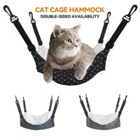 Designer Pet Hammock Cotton Mouse Ferrets Guinea Pig Cat Hanging Bed For Cats Rodents Hammock For Hamster Pets Supplies