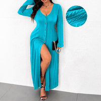 Women's Fashionable Slim-fit Versatile Long-sleeve Dress