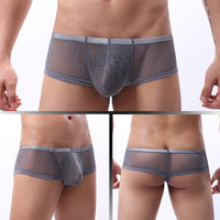 Breathable Mesh Low Waist Men's Underwear