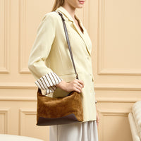 Womens Stylish Casual Tote And Crossbody Bag