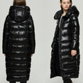 Cocoon-style White Duck Down Insulated Coat