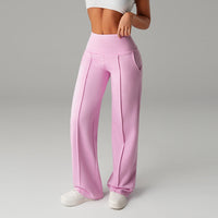 High-waisted Loose-fitting Wide-leg Womens Sweatpants
