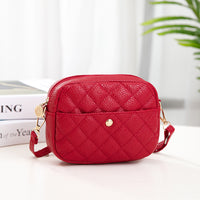 Fashionable Matte Texture Single Shoulder Crossbody Bag
