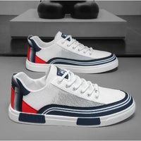 Men's Colorblock Breathable Net Cloth Casual Shoes