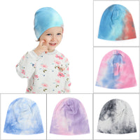 Ins Style European And American New Children's Tie-dye Pullover Hat Pure Cotton