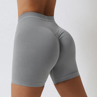 Women's Fashion High Waist Seamless Yoga Shorts