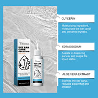 For Cats And Dogs Mild Cleaning Ear Odor Removal Ear Cleaning Liquid