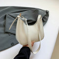 Women's Solid-Colored Vintage Fashion Hand Bag