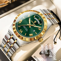 Trendy Men's Night Light Waterproof Watch