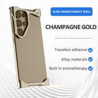 Special-shaped Aromatherapy Metal Drop-resistant Hollow Protective Cover